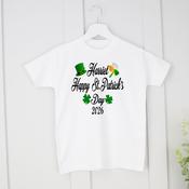 Personalised St.Patrick's Day T-Shirt-St.Patrick's Day Hat image