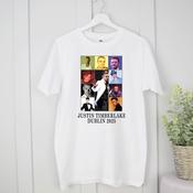 Justin Timberlake  Colourful (Adult T-Shirt)