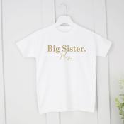 Personalised Big Brother T-Shirt-Classic Sibling-Sister Or Brother