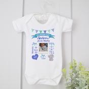 Personalised Baby Vest-All Details &amp;amp; Picture image