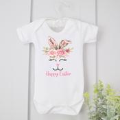 Personalised Easter Vest-Bunny Face image