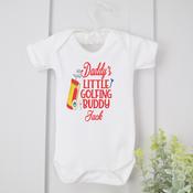 Personalised Sport Vest - Daddy's Little Golfing Buddy
