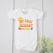 Personalised Holiday Vest-First Holiday (Crab) image