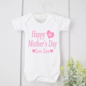 Personalised Mother's Day Vest - Happy First Mother's Day