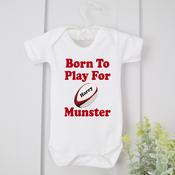 Personalised Rugby Vest - Born To Play For Munster image