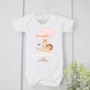 Personalised Baby Vest-New Baby Born In