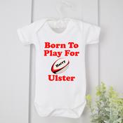 Personalised Rugby Vest - Born To Play For Ulster image