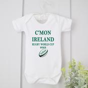 Personalised Rugby World Cup Vest -C'mon Ireland image