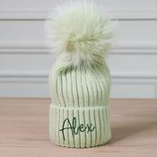 Nova Knit Apple Green Hat -INFANTS (NB-12M) image