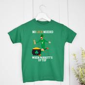 Personalised St.Patrick's Day Green T-Shirt-Troy Parott image