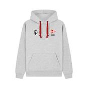 Royal St. George Yacht Club Hoodie-Grey Optimist