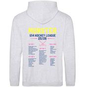 Munster U-14 Hockey League Grey hoodie 25/26