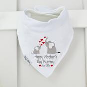 Personalised Mother's Day Billy's Bib-Elephant