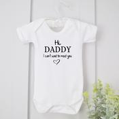 Personalised Announcing Arrival Vest-Hi Daddy image