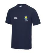 Monkstown Tennis Club T-shirt Youths Navy