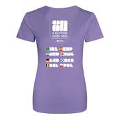 8 Nations official T-shirt Purple