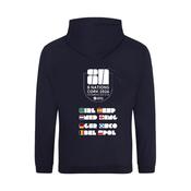 8 Nations official Hoodie Navy