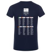 8 Nations official T-shirt with Players names Navy