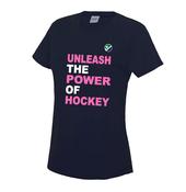Unleash the Power of Hockey T-Shirt Navy image