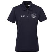 Sundays Well Tennis Club Polo T-Shirt Navy TR022 Ladies image