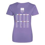 8 Nations official T-shirt with Players names Purple image