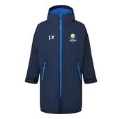 Monkstown Tennis Club Navy all-Seasons Waterproof Robe Adult