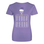 Interpros Girls T-shirt with Players Names-Purple image