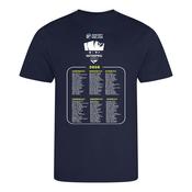 Interpros Boys T-shirt with Players Names-Navy image