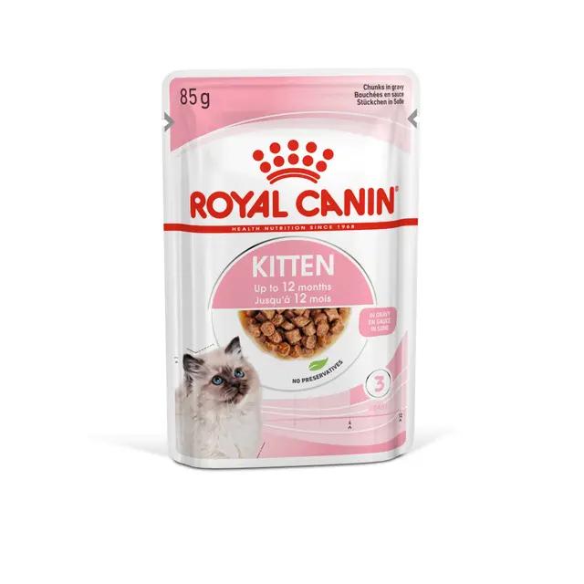 Royal Canin Kitten Gravy Pouch 85g for Kittens up to 12 months old