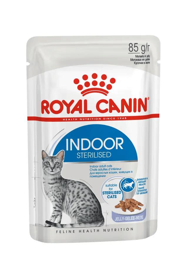 Royal Canin Cat Food Pouch Jelly 85g Gravy Kitten Instinctive Nutrient Preference