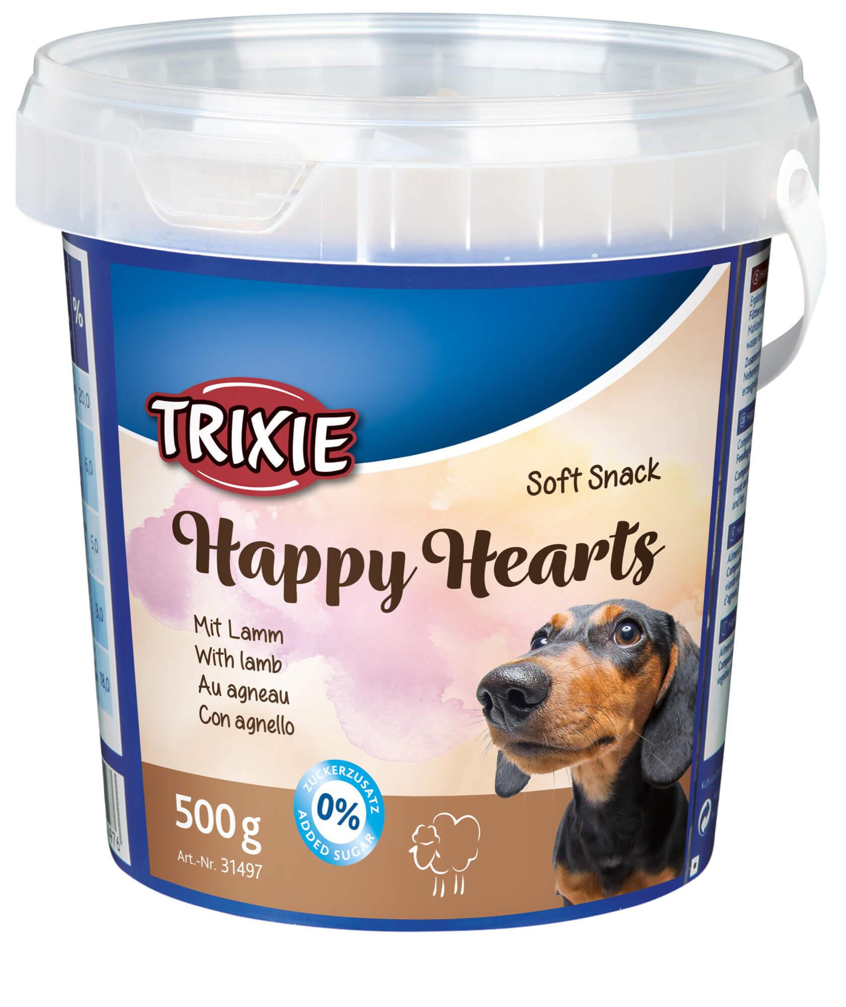 Trixie Training Treats, Soft Snack Happy Mix with Lamb, Chicken, Salmon, 500g