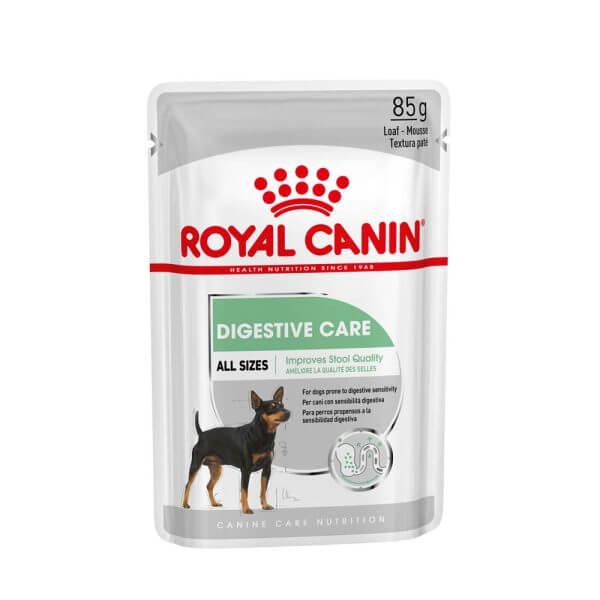 Royal Canin Digestive Care Adult Wet Dog Food Loaf 85g Pouch for All Sizes with Support for Healthy Digestion