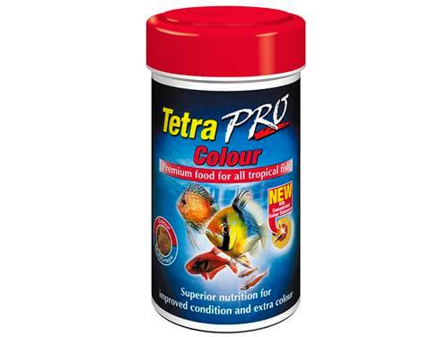 TetraPRO Colour Multi-Crisps Fish Food 20g 100ml Tropical Fish Prebiotic Low-heat Premium Complete Food