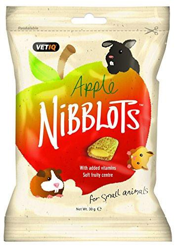 VetIQ Nibblots Small Animal Treats - Carrot, Apple, Berries, Tropical - 30g