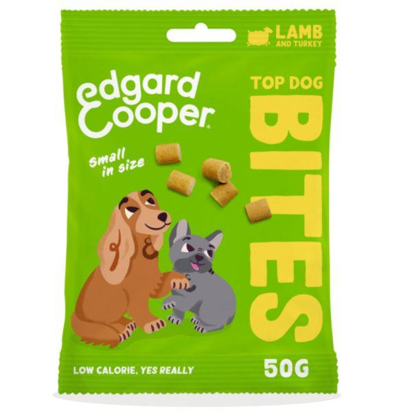 Edgard & Cooper Lamb & Turkey Bites Dog Treats Size S 50g Grain-free Low Calorie