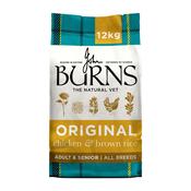 Burns Original Adult &amp; Senior Chicken &amp; Brown Rice Dog Food - 12kg image