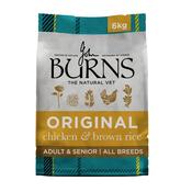 Burns Original Adult &amp; Senior Chicken &amp; Brown Rice Dog Food - 6kg image