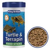 King British Turtle &amp; Terrapin Food STICKS 90g