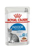 Royal Canin® Adult Cat Pouch Indoors Sterilised In Gravy 85g SINGLE image