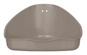 Trixie Corner Litter Tray for Small Rabbits and Guinea Pigs - 36x21 × 30/30 cm (62551)