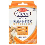 Bob Martin Clear Cat Spot-on Flea Repellent 12 week