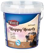 Trixie Soft Snack Happy Hearts Dog Treat Tub 500g image