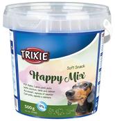 Trixie Soft Snack Happy Mix Dog Treat Tub 500g