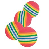 TRIXIE™ 4 Pack Rainbow Balls Cat Toy 3.5 cm image