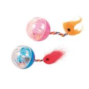 TRIXIE™ 2 Rattle Balls With Figure 4 cm image