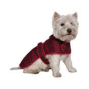 Ancol Highland Heritage Red Tartan Dog Coat - Medium