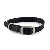 Ancol Viva Black Nylon Dog Collar - S1