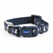 Ancol Blue Bone Reflective Dog Collar - 2 - 5