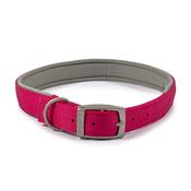 Ancol Viva Air Cushion Padded Nylon Dog Collar Pink - S5