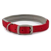 Ancol Viva Air Cushion Padded Nylon Dog Collar Red - S6